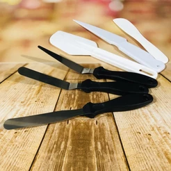 Espátula para confeitar bolo MAGO original glacê pasta americana(CHOCO)