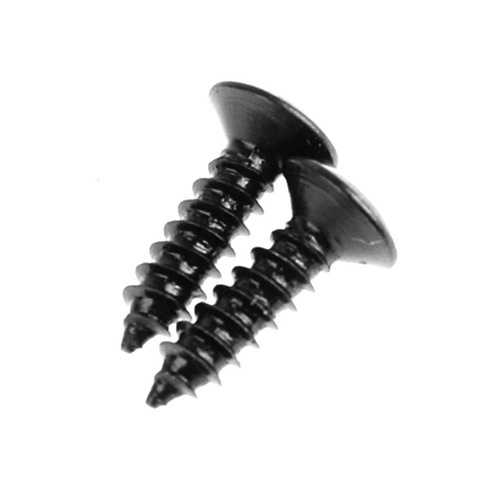 Parafuso para Escudo de Guitarra Preto 3x12mm com 24 Peças Ronsani