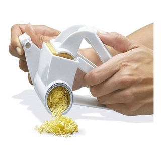 Ralador De Queijo Manual Mussarela Manivela Aco Inox E Plastico Para Pizzas E Massas Shopee Brasil