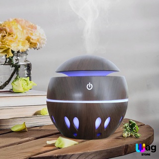 Umidificador Aromatizador Madeira Ambientes Mini Tipo USB