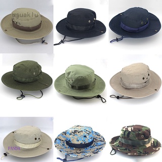 Panda Chapéu De Pescador De Carga De Panda Upf50 + Chapéu De Sol Retrô Para Masculino / Safari / Pesca / Passeio