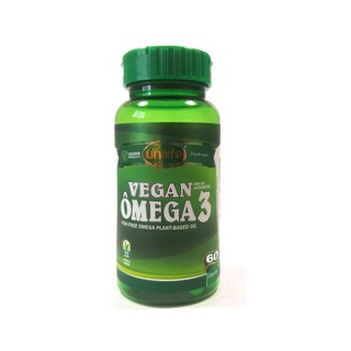 Ômega 3 Vegan Unilife - 60 Cápsulas 480mg