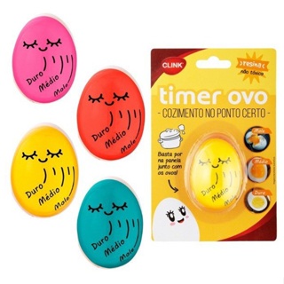 Timer Ovo Cozido No Ponto Certo Ovo Mollet Temporizador Ovo Resina não tóxica VENDA em Oferta na Shopee