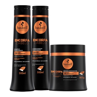 Kit Haskell Encorpa Sh Condicionador e Mascara 500ml