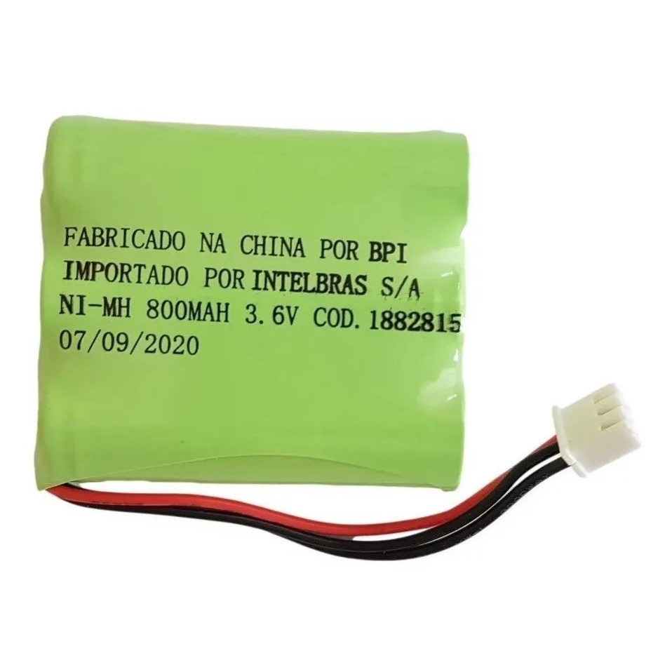 Pilha Recarregável Telefone S/fio Cf4000 / Cf5002 Intelbras