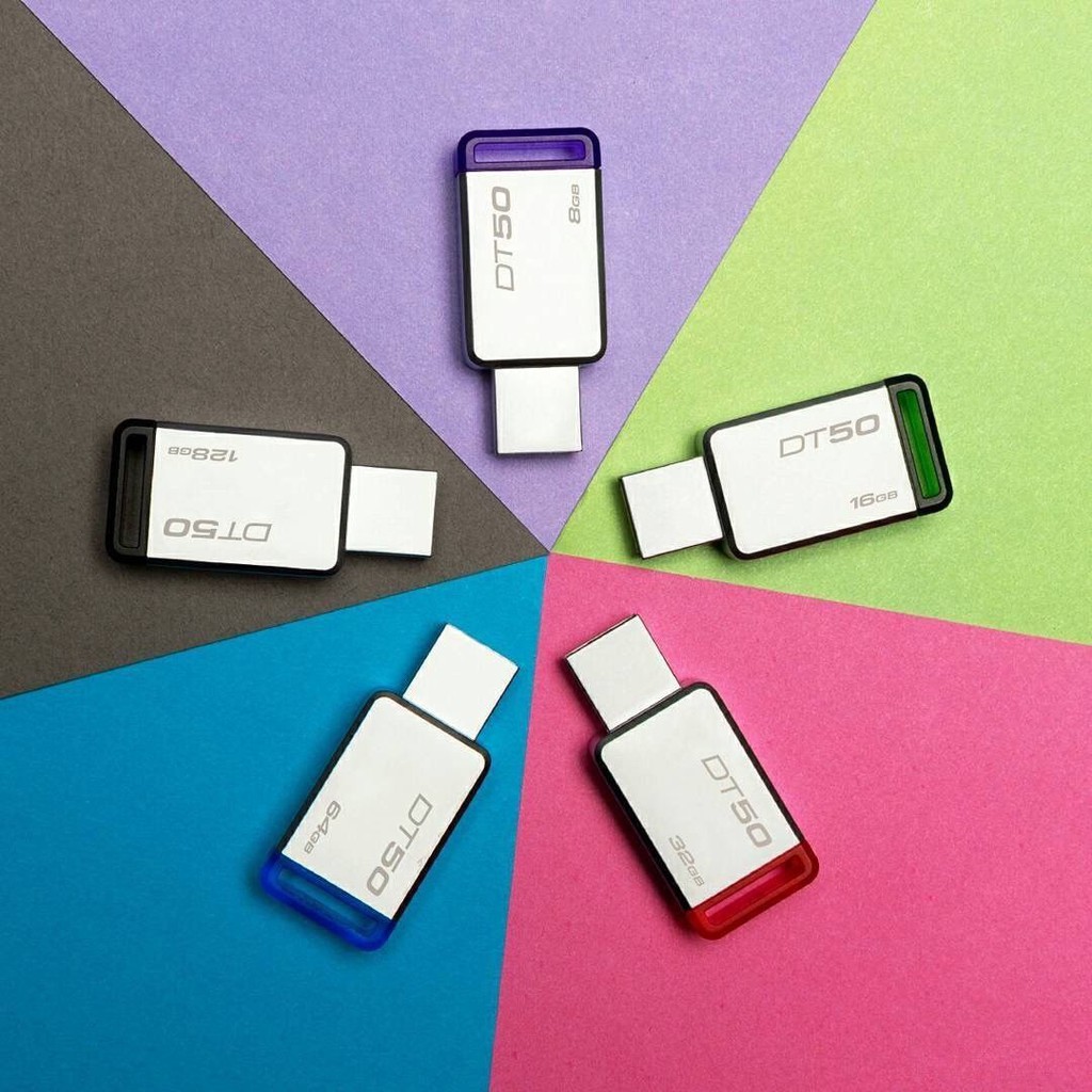 Kingston DT50 8GB 16GB 32GB 64GB 128GB Flash Drive Metal Memory Stick U Disk USB