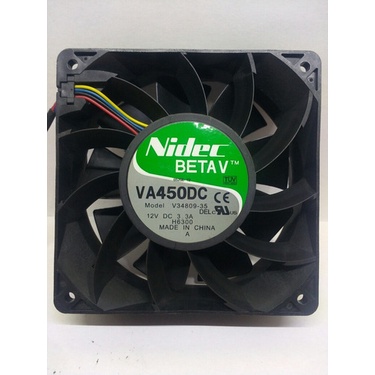 Cooler Nidec Beta 12v 3,3a 120x120x38mm