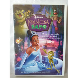 Dvd: A Princesa E O Sapo - Original E Lacrado | Shopee Brasil