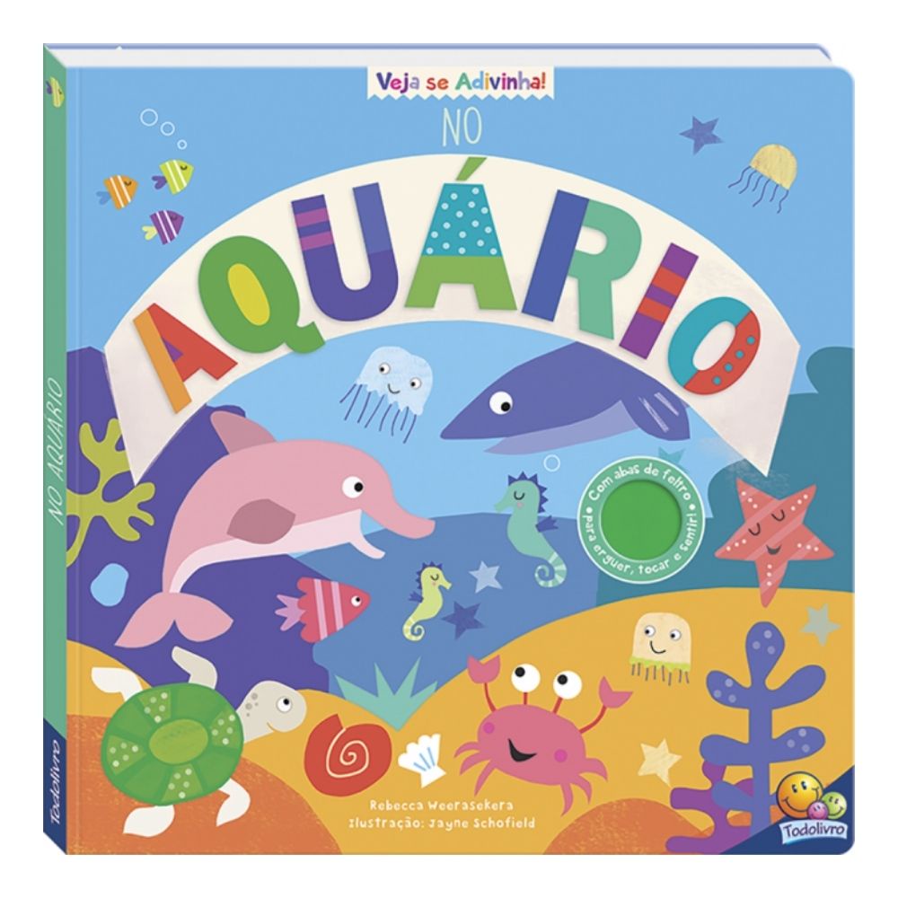 Livro No aquario - Veja se advinha! Edit. Todo livro