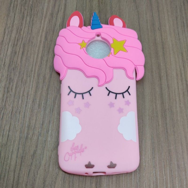 Capa de celular Motorola moto ** G5S  ** capinha unicórnio infantil