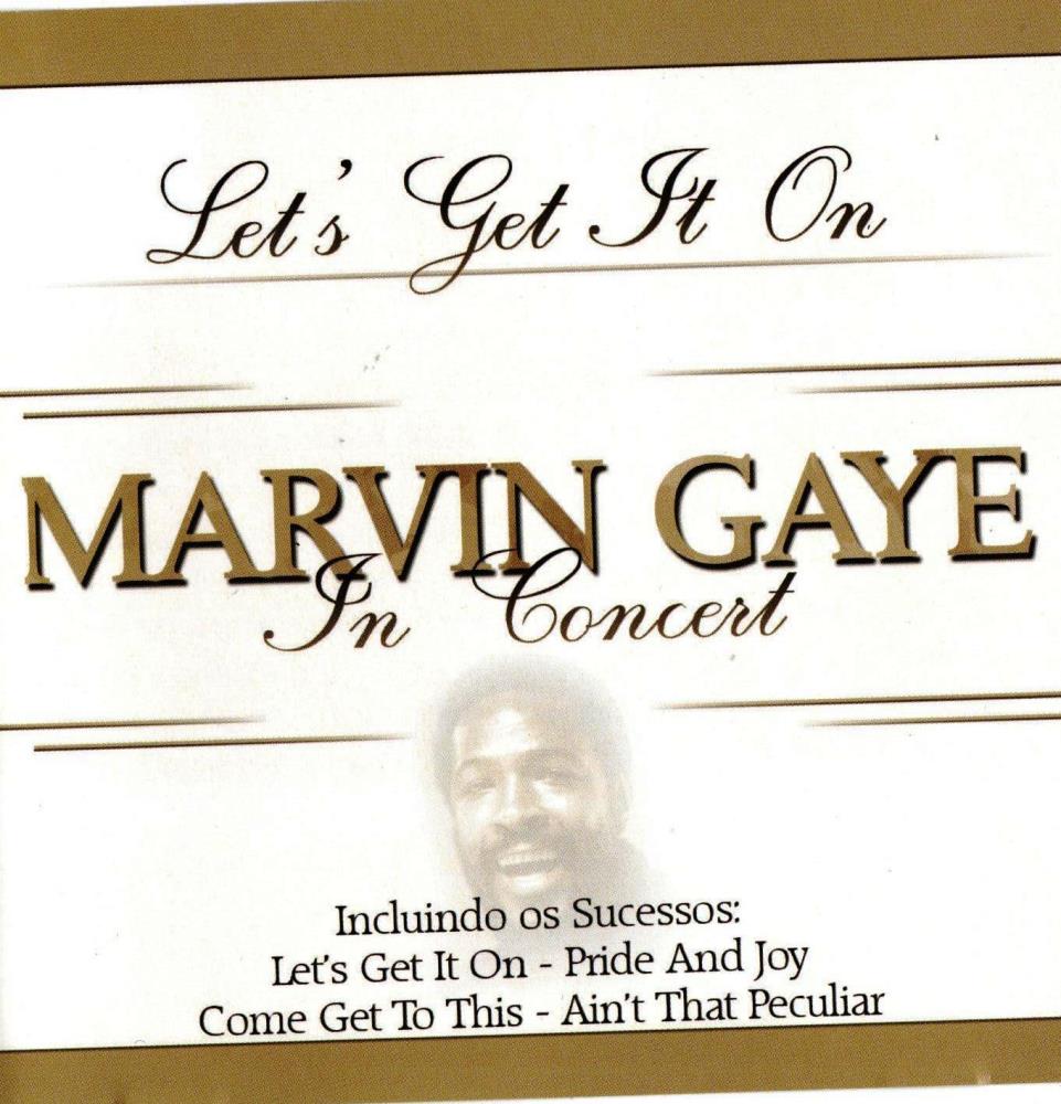 CD Marvin Gaye - In Concert