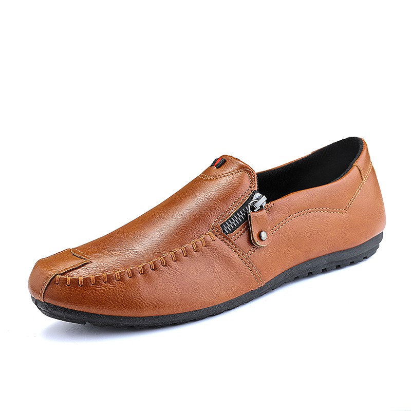 sapato mocassim masculino com cadarço