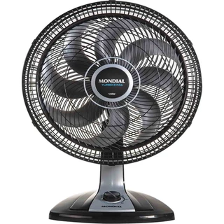 Ventilador mondial bancada 40cm 8 pas turbo preto