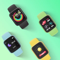 Y68 Macaron Smart Bracelet Pulseira Inteligente Espaço Dual Heart Rate Pressão Sanguínea Pulseira De Monitoramento De Oxigênio