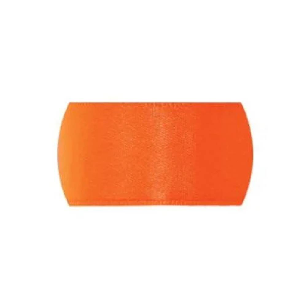 Fita Cetim Progresso 7mm nº1 - 10m 278 Laranja Cítrico - 1un