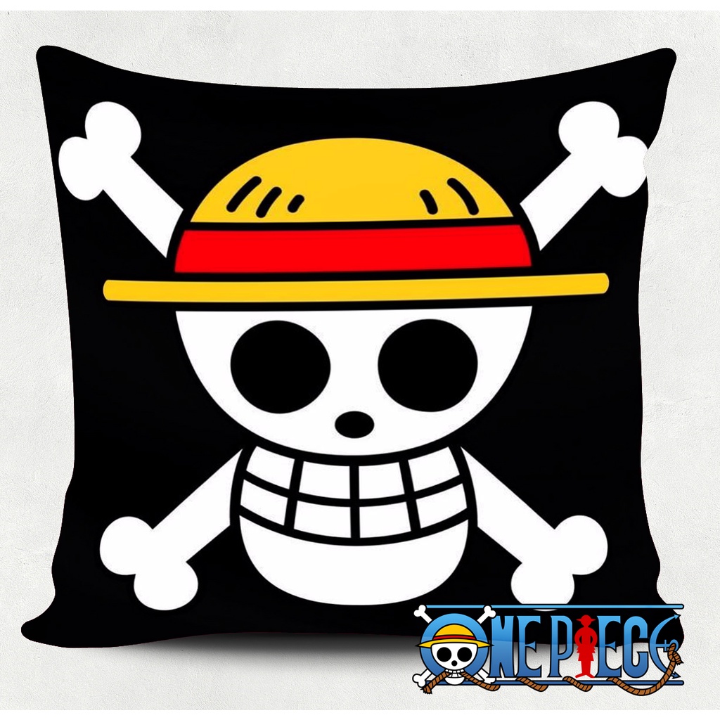 Capa e Almofada Personalizada One Piece em Oferta na Shopee