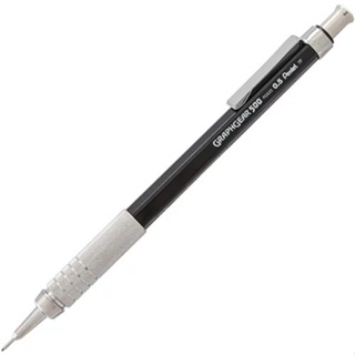 Lapiseira 0,5mm Pentel Graphgear 500 Preta em Oferta na Shopee