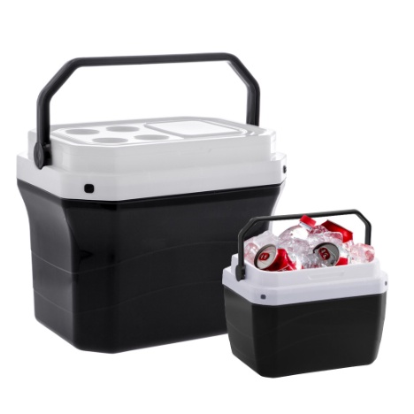 Kit Combo Cooler Caixa Térmica 6L e 40L C/ Alça Colorida P/ Praia Pesca Camping Piscina Churrasco
