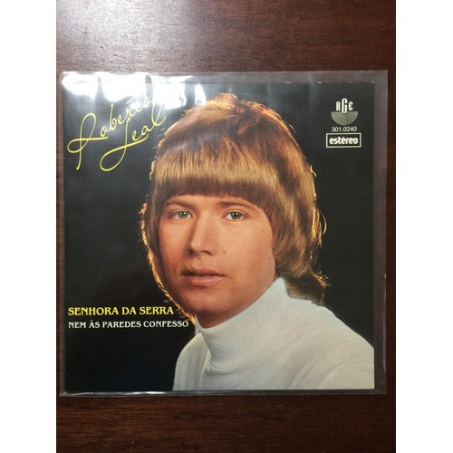 Roberto Leal Single Vinil Senhora Da Serra - 1980