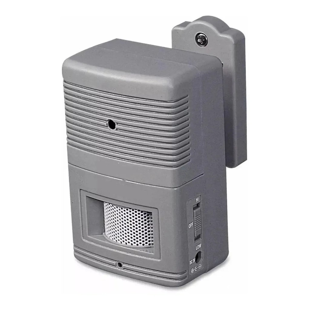 Detector Sensor de Presença Sem Fio Com Alarme Sonoro 5m Detecção