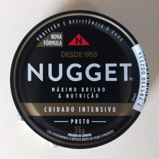 Graxa Polidora Pasta Nugget Preta 36g