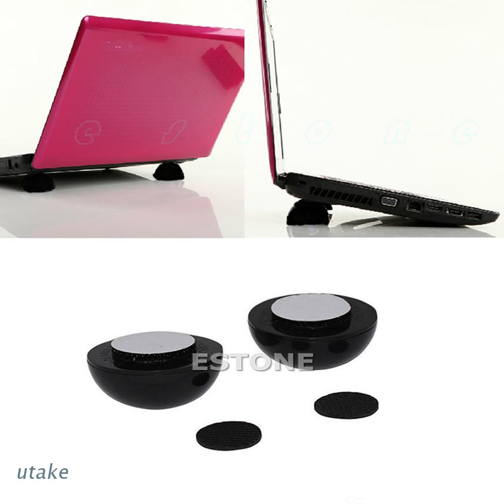 Suporte Refrigerador De Bolas Frias Para Notebook + Almofada À Prova Derrapante