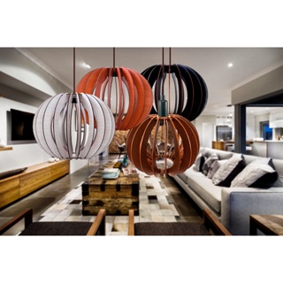 Lustre Luminária Teto Grande Pendente Bola De Madeira Decoração Sala De Jantar Cozinha Quarto em Oferta na Shopee