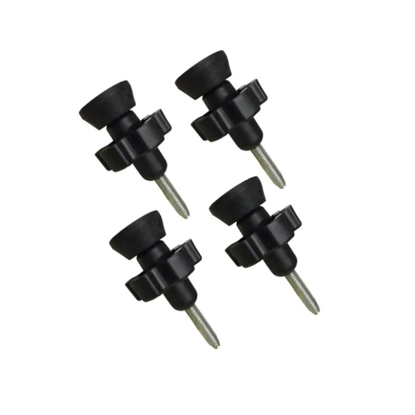 Kit Manipulo 4 Peças P/ Grade Proteção Portão Pet Ajustável