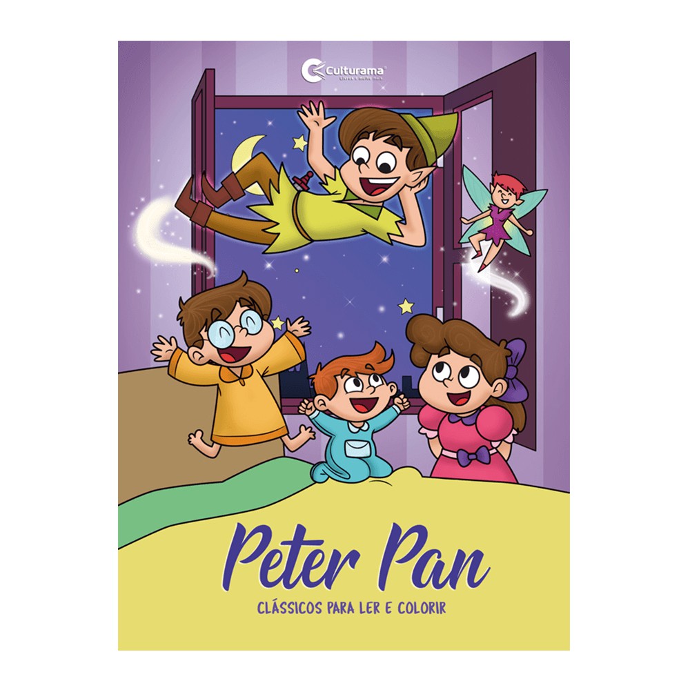 Ler e Colorir Clássicos - Peter Pan
