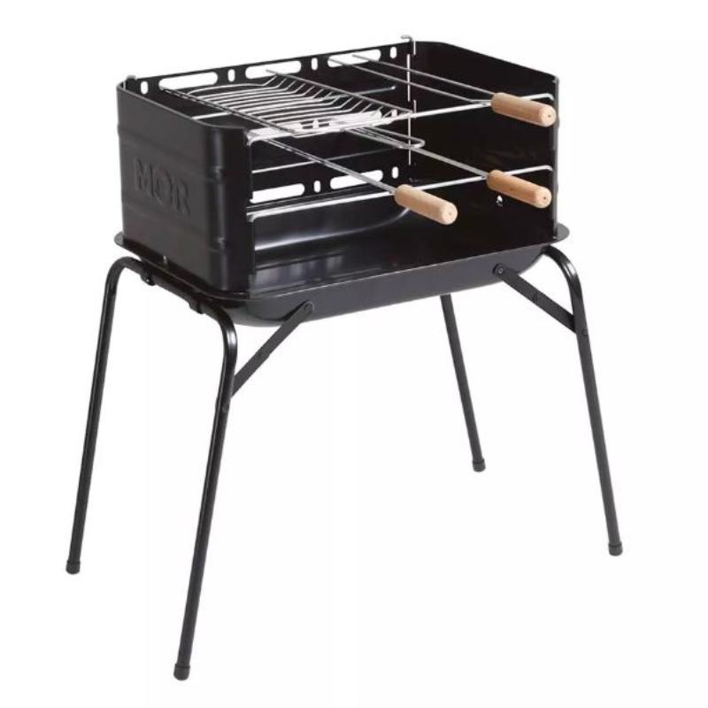 Churrasqueira para Carvão Montana MOR em Oferta na Shopee