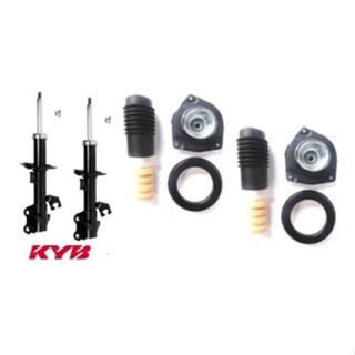 Par Amortecedor Dianteiro Kayaba + Kits Nissan Tiida 2018 em Oferta na Shopee