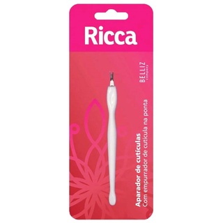 Aparador de Cuticula Com Empurrador de Cutícula na Ponta - Ricca em Oferta na Shopee