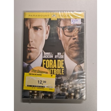 Dvd Fora De Controle Samuel L. Jackson Novo Original