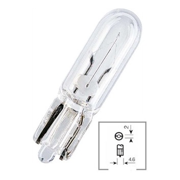 Lampada Pinguinho 1,2 W Soquete Painel Fusca Brasilia Kombi