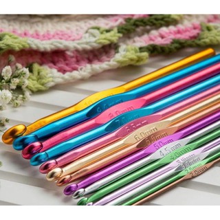 Agulha croche Diversos tamanhos 100% aluminio melhor preço!!