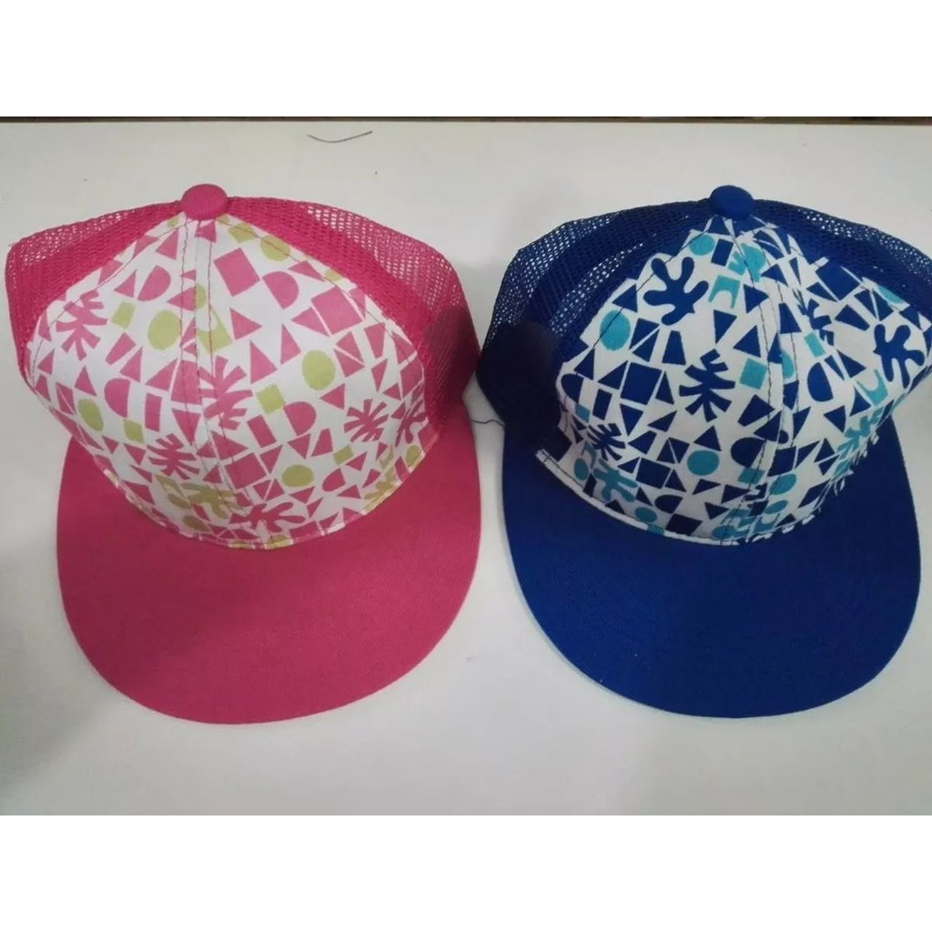 Boné Bone Aba Reta De Tela Rip Rop Rock Estilo Moda Praia