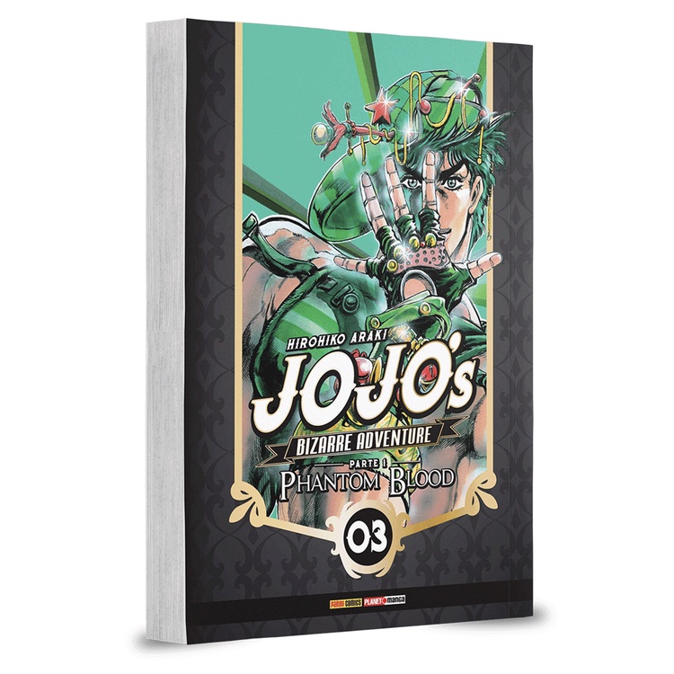 Mangá Jojo's Bizarre Adventure 03 - Parte 01: Phantom Blood em Oferta na Shopee