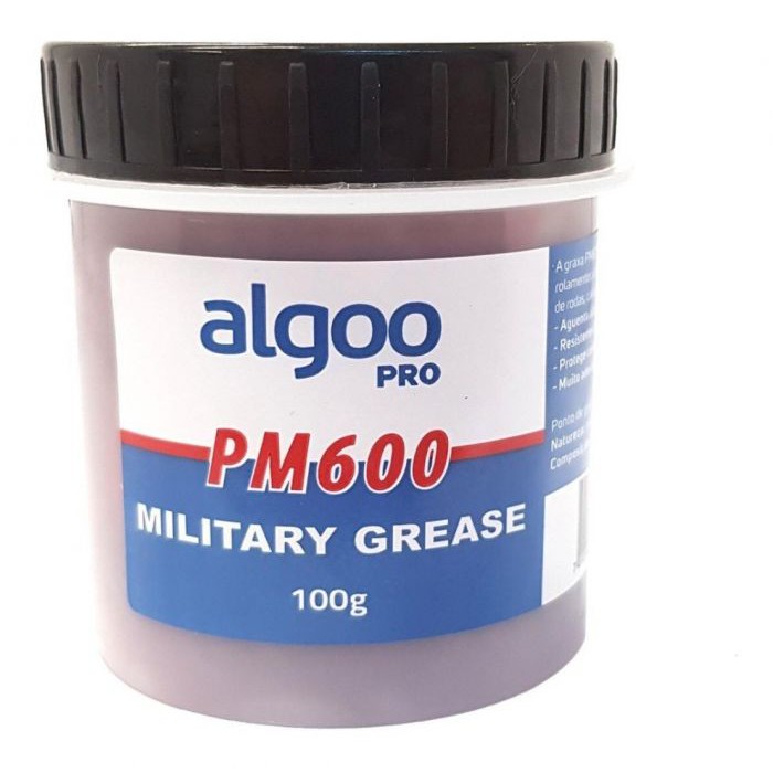 Graxa para manutenção de suspensão Algoo Militar 100g Military Manutenção