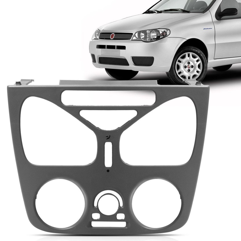 Moldura Painel Central Palio Weekend 01 2002 2003 2004 Fire Economy 2005 à 2014 Com Ar Condicionado em Oferta na Shopee