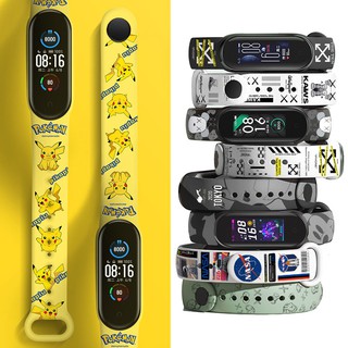 Pulseira Esportiva Respirável De Substituição De Correia De Silicone Para Xiaomi Mi Band 8 7 6 5 4 3