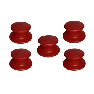 Kit Pomel Vermelho Puxador Para Tampas De Vidro de Panelas em Oferta na Shopee