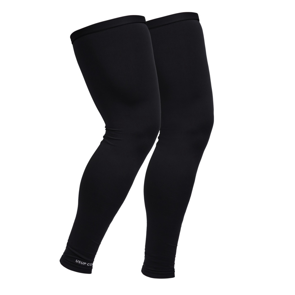 1 Par de Pernito Proteção Solar UV50 Esporte Ciclismo Canelito Suplex Liso em Oferta na Shopee