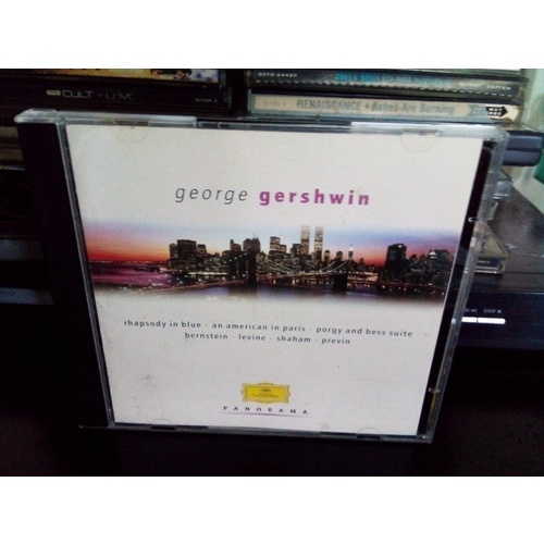 Cd George Gershwin ( Rhapsody In Blue )  Duplo