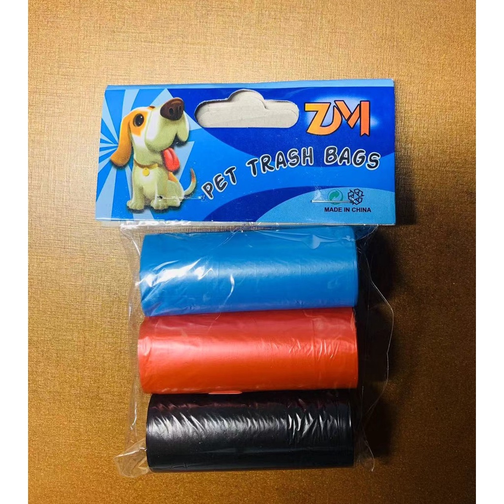 Saco Plástico Para Pet Saco de Lixo 15 Unidade Para Pegar Fezes Cocô do Cão