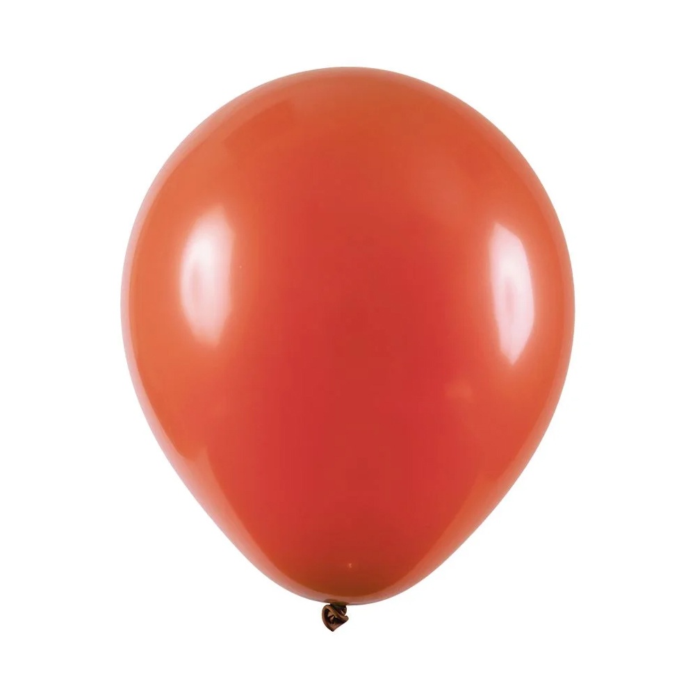 Balão Redondo Prof. Terracota Art-Latex 7'' Buffet 50un - Home & Living