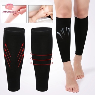 1Pair Unissex Aliviar Varizes Meias Elásticas/Angite Dor De Véias/Previne Vérias De Bezerro De Perna