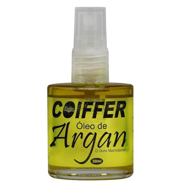 Óleo De Argan Coiffer 30ml O Ouro Marroquino Anti Frizz Reparador de Pontas, Argan Oil em Oferta na Shopee