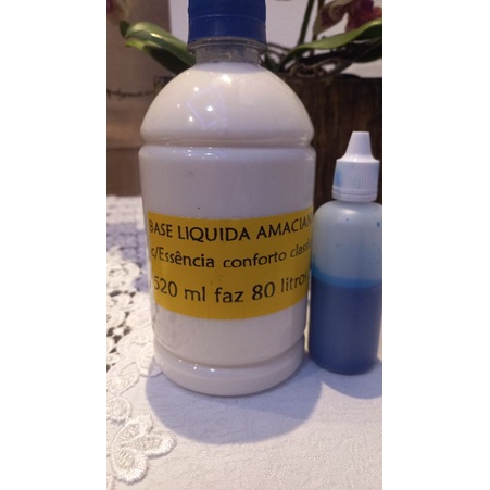 base liquida amaciante conf*orto clássico faz 80litros novidade