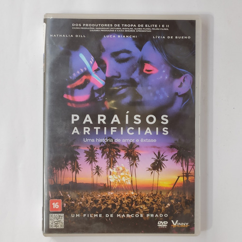 Dvd Paraísos Artificiais - Nathalia Dill, Luca Bianchi Filme