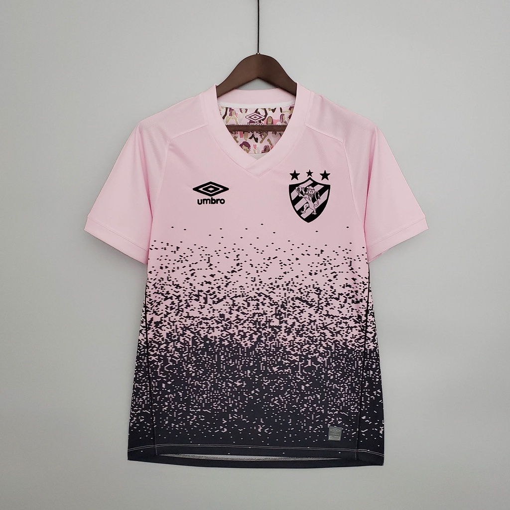 Camisa Sport Recife Outubro Rosa 2021 Camisa De Futebol Masculino 